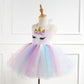 Unicorns Kisses Girls Summer Halter Dress