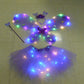 Glowing Butterfly Wings  Fairy Stick Three-piece Unicorn Set
