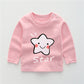 Girls' long-sleeved T-shirt bottoming shirt