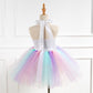 Unicorns Kisses Girls Summer Halter Dress