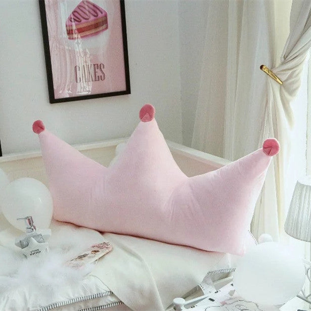 Pink Unicorn Princess Bedside Cushion