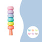 Macaraoon Goodness  Novelty Cookie Highlighter Pen Set Fluorescent Color