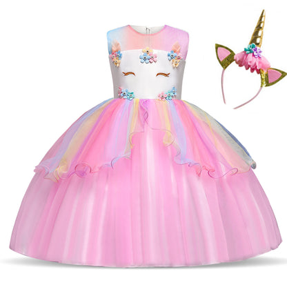 Unicorn Wishes Princess Dress Set